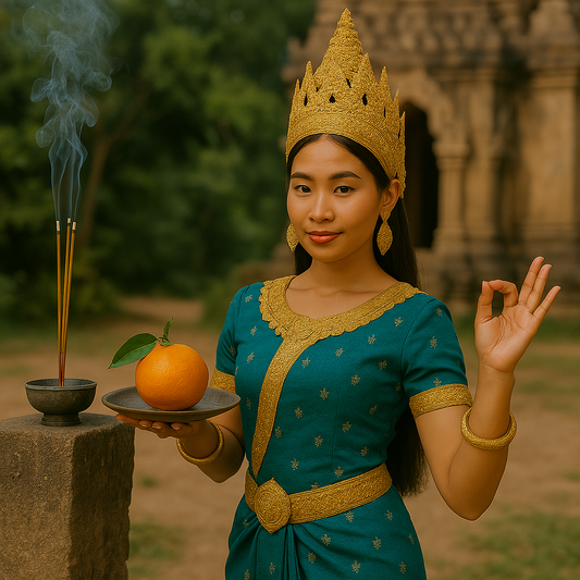 Encens Mandarine – Énergie fruitée et fraîcheur lumineuse (20 bâtonnets)