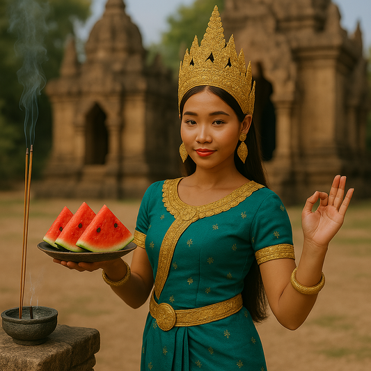 Encens Pastèque – Fraîcheur fruitée et ambiance estivale (20 bâtonnets)