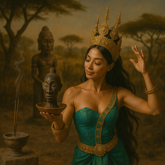 Encens HEM Pouvoirs de l’Afrique – Parfum spirituel et enracinant (20 bâtonnets)