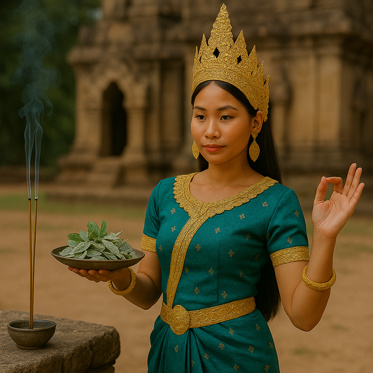Encens Sauge – Purification spirituelle et fraîcheur végétale (20 bâtonnets)