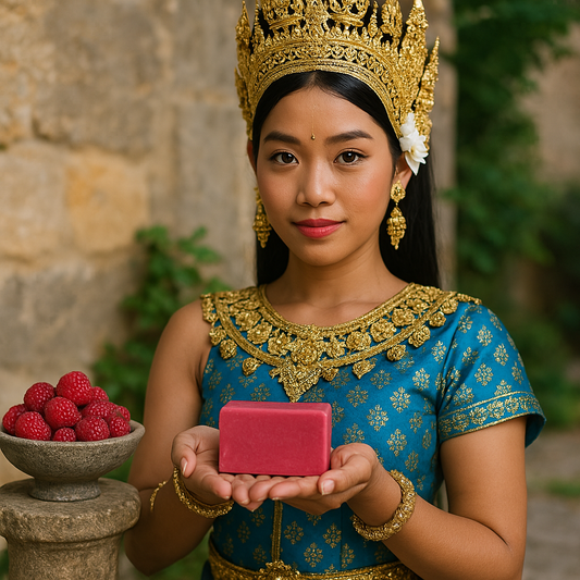 Savon de Provence Framboise – Gourmandise Fruité & Karité BIO (100 g)