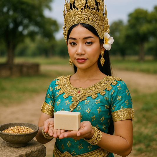 Savon de Provence Germe de Blé – Soin Peaux Sèches & Karité BIO (100 g)